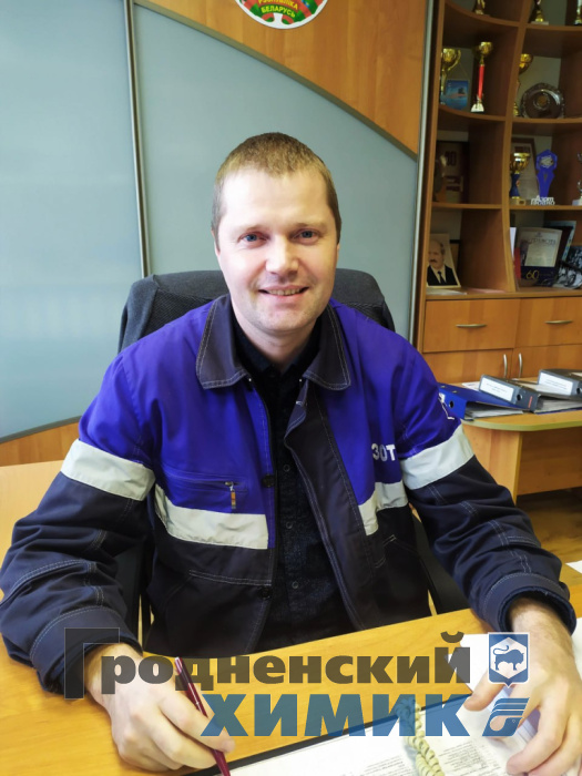 Начальник цеха карбамид-2 Юрий Новосад