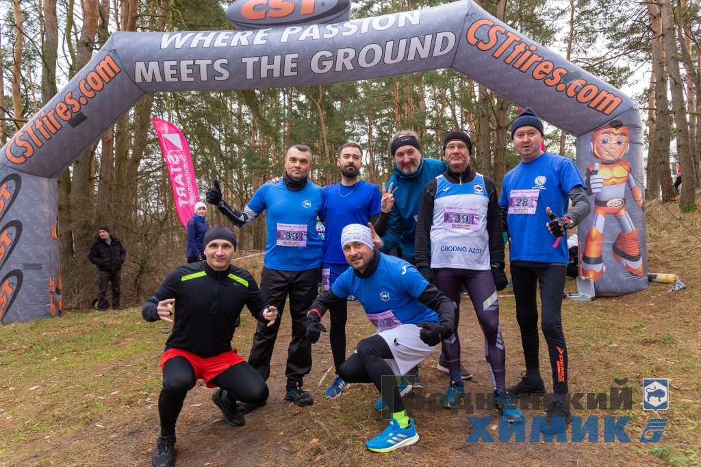 Azot Running в топе второго этапа Grodno City Trail
