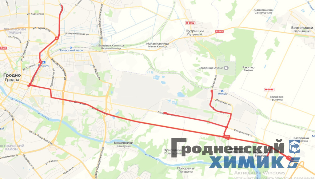 Автобусный маршрут №18