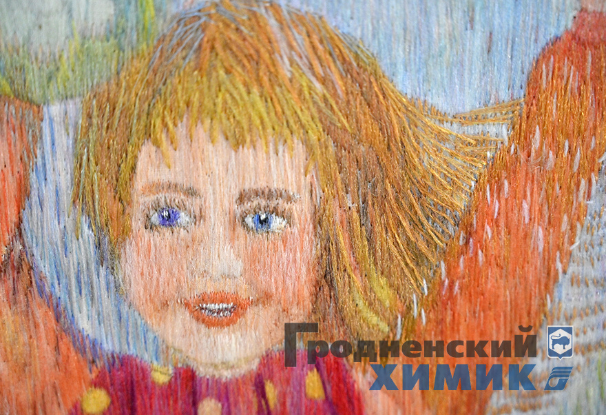 «Паэзiя ў нiтках»: картины, вышитые нитью производства филиала «Завод Химволокно»