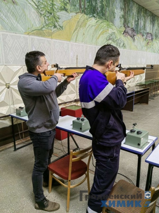 Третий день соревнований по пулевой стрельбе в ОАО «Гродно Азот»