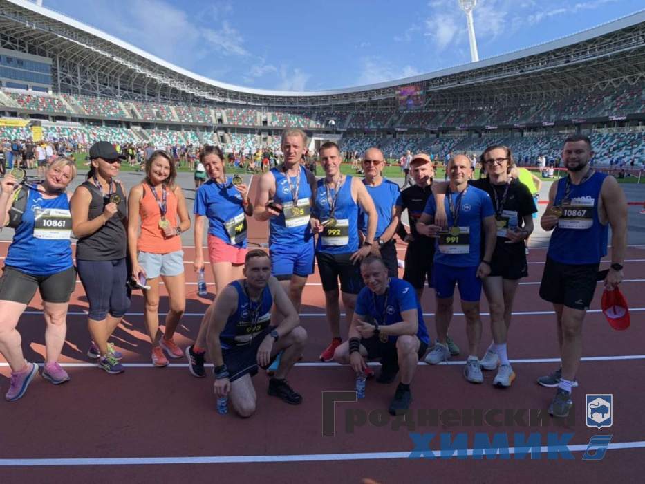 Спортсмены клуба Azot Running приняли участие в международных марафонах