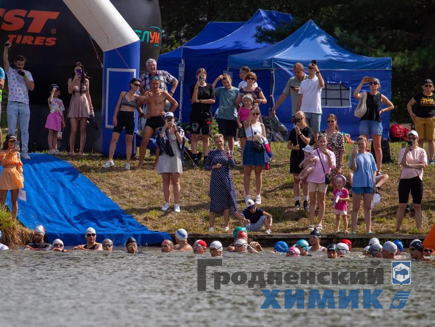 Команда Azot Running вошла в топ-3 Святского триатлона