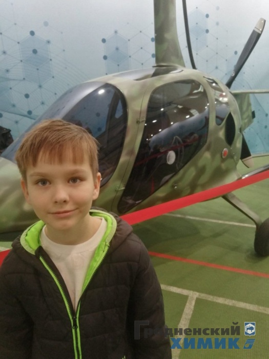 На выставке