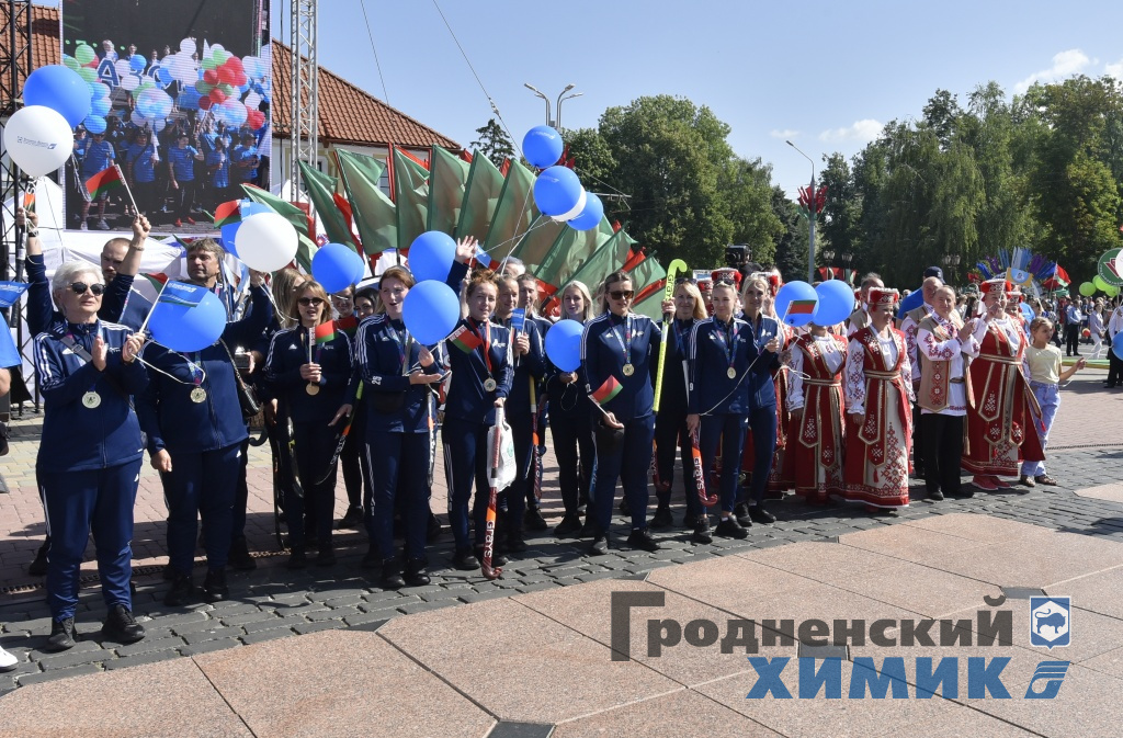 ОАО «Гродно Азот» на праздновании Дня Независимости Республики Беларусь