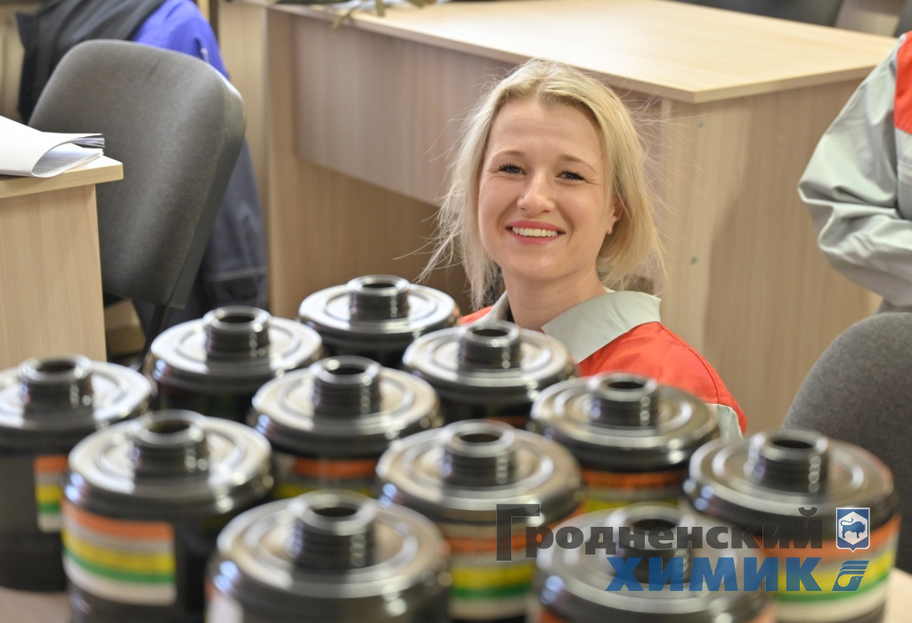 Санитарная дружина гражданской обороны ОАО «Гродно Азот» приняла участие в соревнованиях среди санитарных формирований города