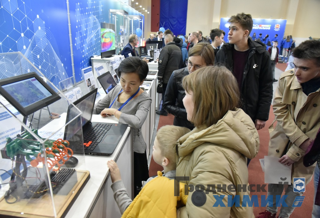 На выставке «Беларусь интеллектуальная»