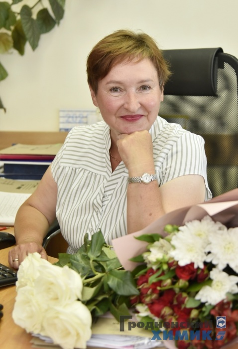 Завершает свою работу в ОАО «Гродно Азот» инженер УЗОиК Елена Дринькова