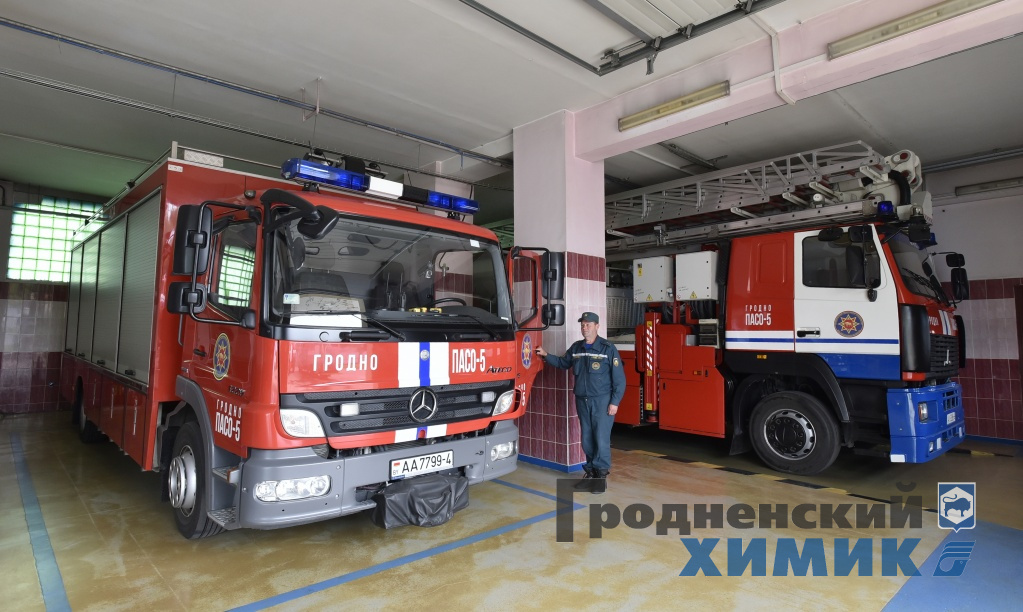 Будни ПАСО-5 на объектах ОАО «Гродно Азот»