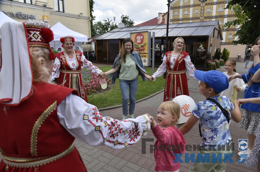 ОАО «Гродно Азот» на праздновании Дня Независимости Республики Беларусь