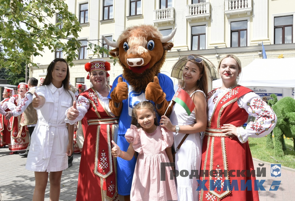 ОАО «Гродно Азот» на праздновании Дня Независимости Республики Беларусь