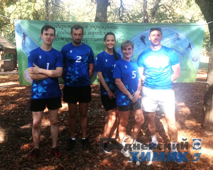 Команда филиала «Завод Химволокно» выступила в городском легкоатлетическом кроссе