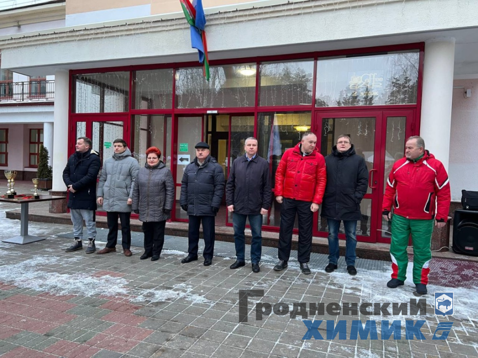 На открытии республиканской отраслевой спартакиады