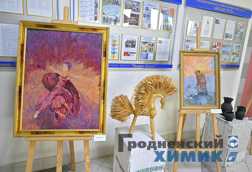 «Паэзiя ў нiтках»: картины, вышитые нитью производства филиала «Завод Химволокно»