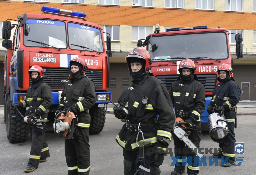 Будни ПАСО-5 на объектах ОАО «Гродно Азот»