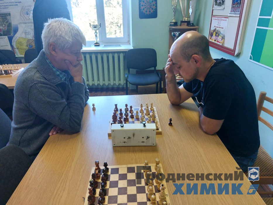 Подведены результаты первенства по шахматам среди мужчин ОАО «Гродно Азот»