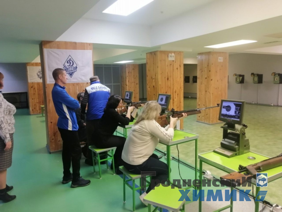 В филиале «Завод Химволокно» прошли соревнования по стрельбе