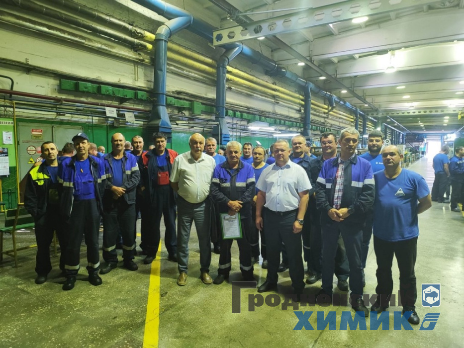 Особенный День машиностроителя отпраздновал слесарь-ремонтник РМЦ филиала «Завод Химволокно» Александр Садовничий