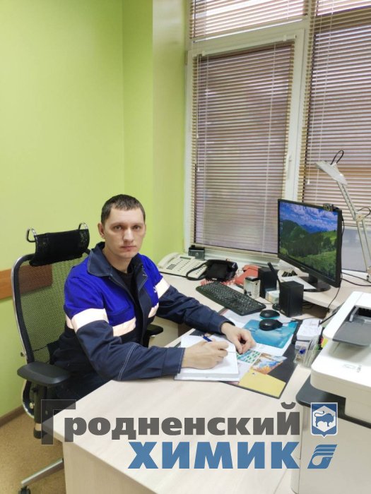 Начальник цеха аммиак-4 Андрей Клиса