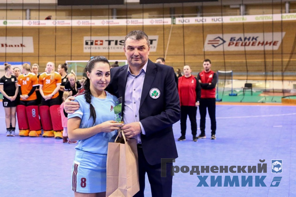 Диана Батюкова – лучший бомбардир чемпионата Республики Беларусь по индорхоккею