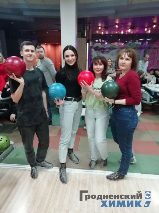 В филиале «Завод Химволокно» прошёл турнир по боулингу