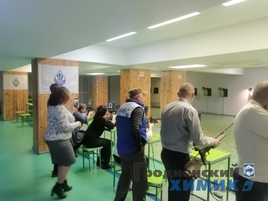 В филиале «Завод Химволокно» прошли соревнования по стрельбе