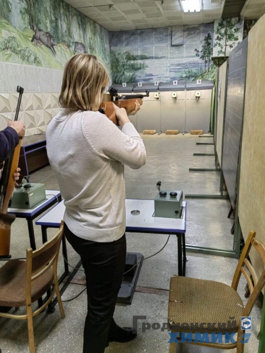 Третий день соревнований по пулевой стрельбе в ОАО «Гродно Азот»