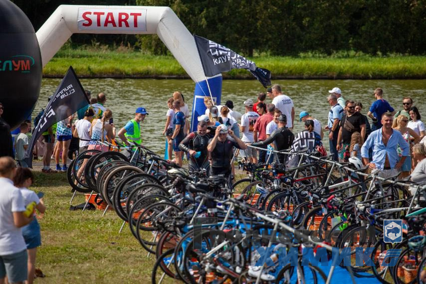 Команда Azot Running вошла в топ-3 Святского триатлона